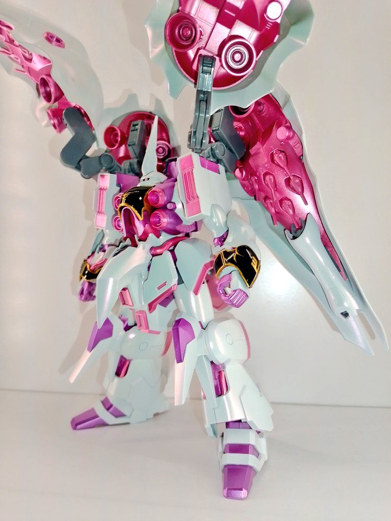 HGクシャトリヤ〜ハマーンカラー〜｜hide@kiさんのガンプラ作品