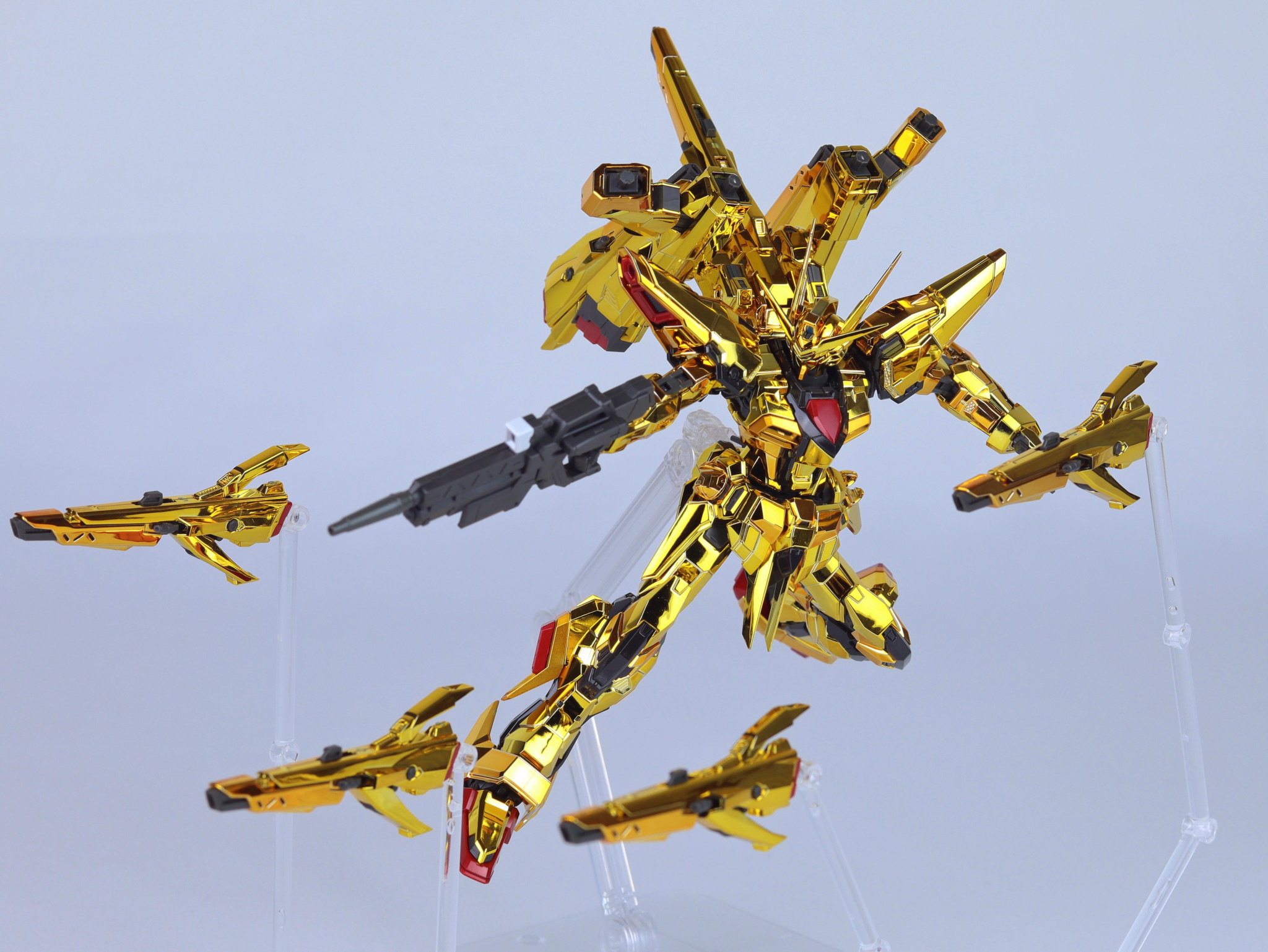 RG アカツキガンダム オオワシ装備& シラヌイパック｜kiseki1601さんの