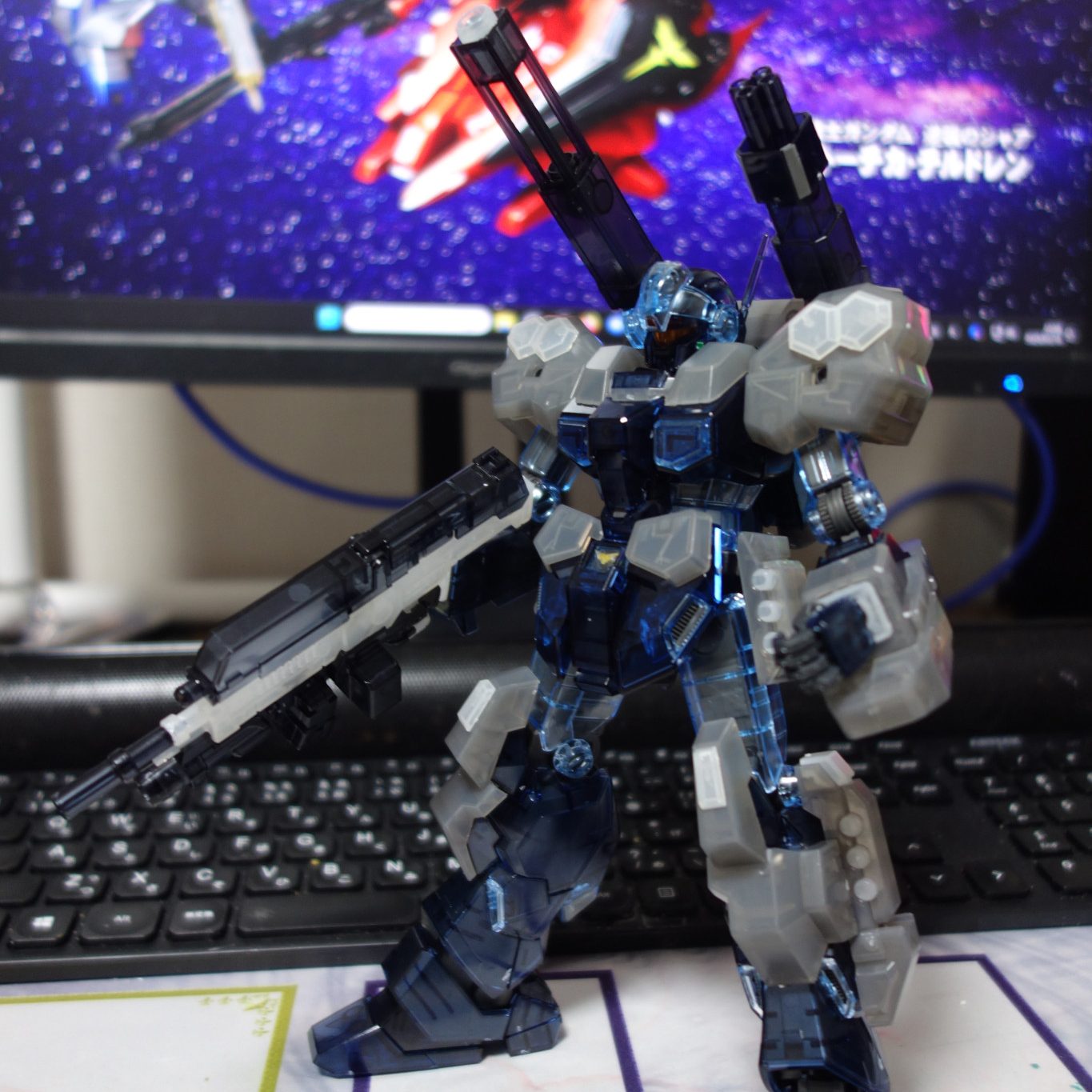 MG ジェスタキャノン クリアカラー｜モッチーさんのガンプラ作品