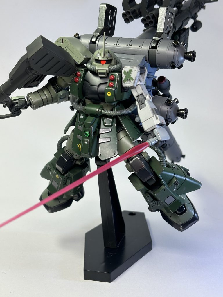 高機動型ザク(サイコザク改造)｜ぽちょむきんさんのガンプラ作品