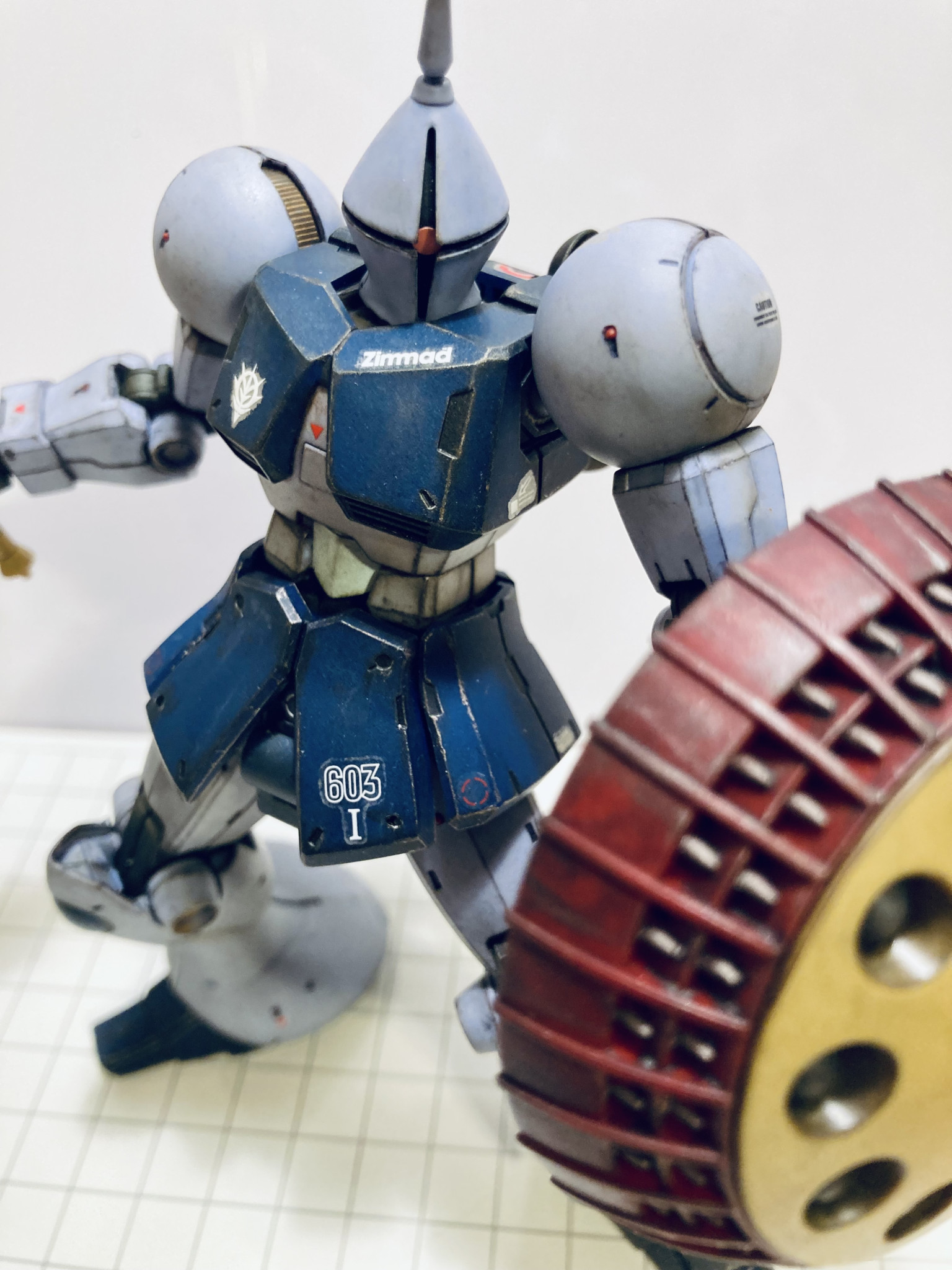 マ・クベ専用モビルスーツ ギャン｜DAKKさんのガンプラ作品｜GUNSTA