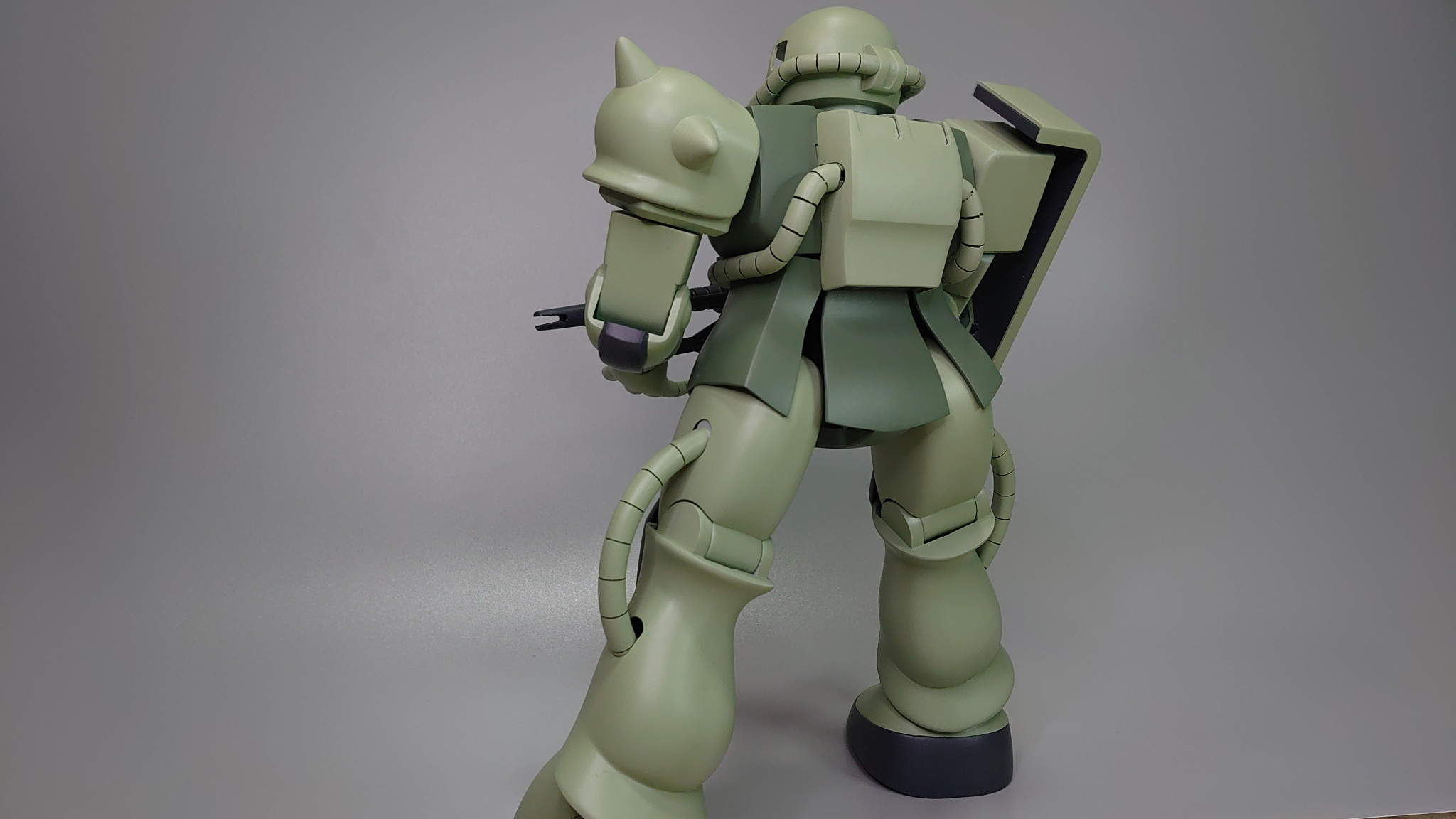 旧キット1/60量産型ザク｜しらいしさんのガンプラ作品｜GUNSTA（ガンスタ）