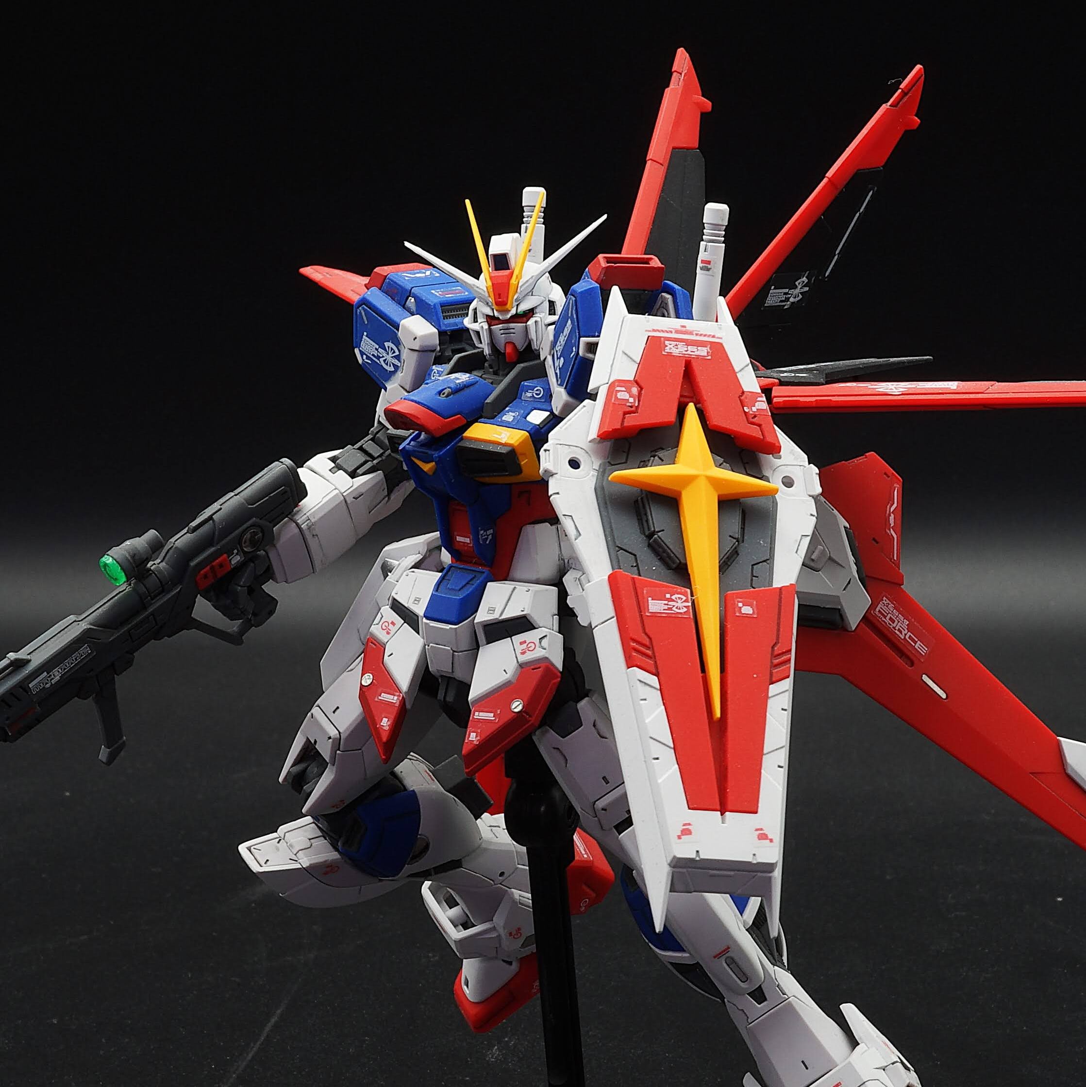 RGフォースインパルスガンダム 部分塗装｜あるむさんのガンプラ作品