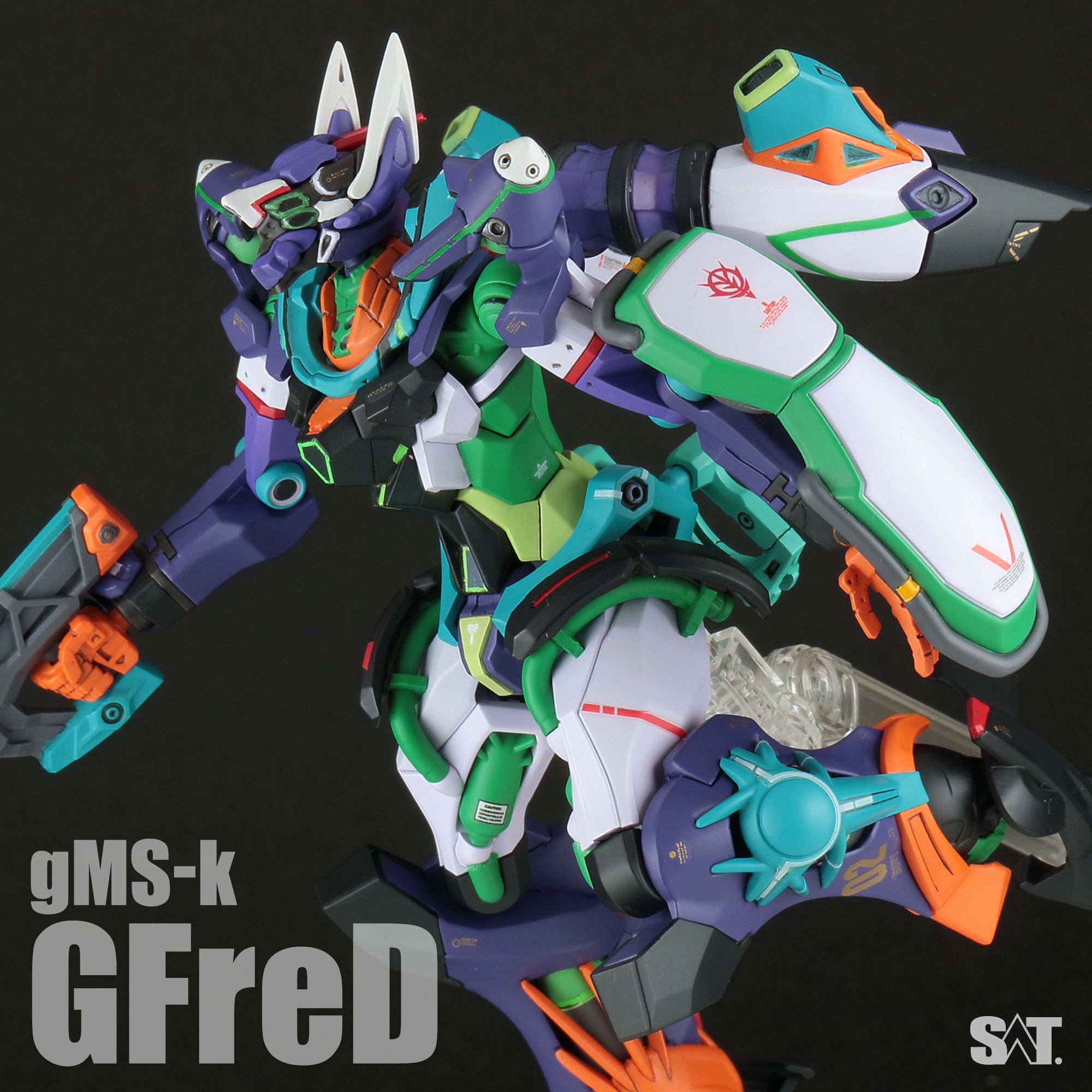 HG 1/144 ジフレド/GFreD｜SATさんのガンプラ作品｜GUNSTA（ガンスタ）