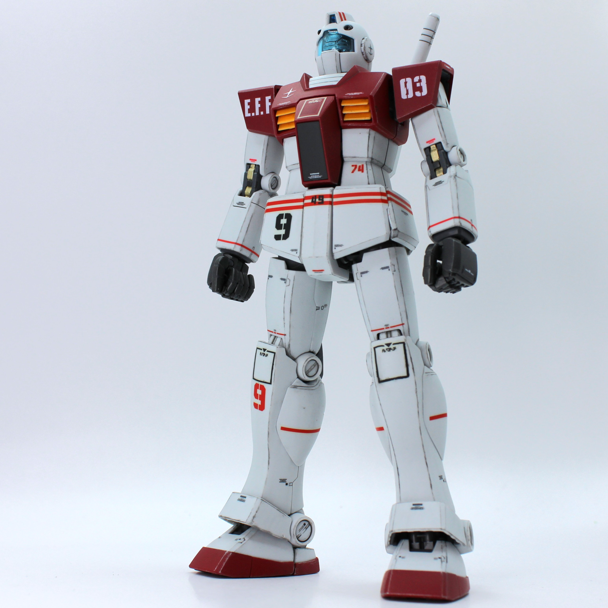 MG ジム Ver.2.0 リアルタイプ風｜4039さんのガンプラ作品｜GUNSTA