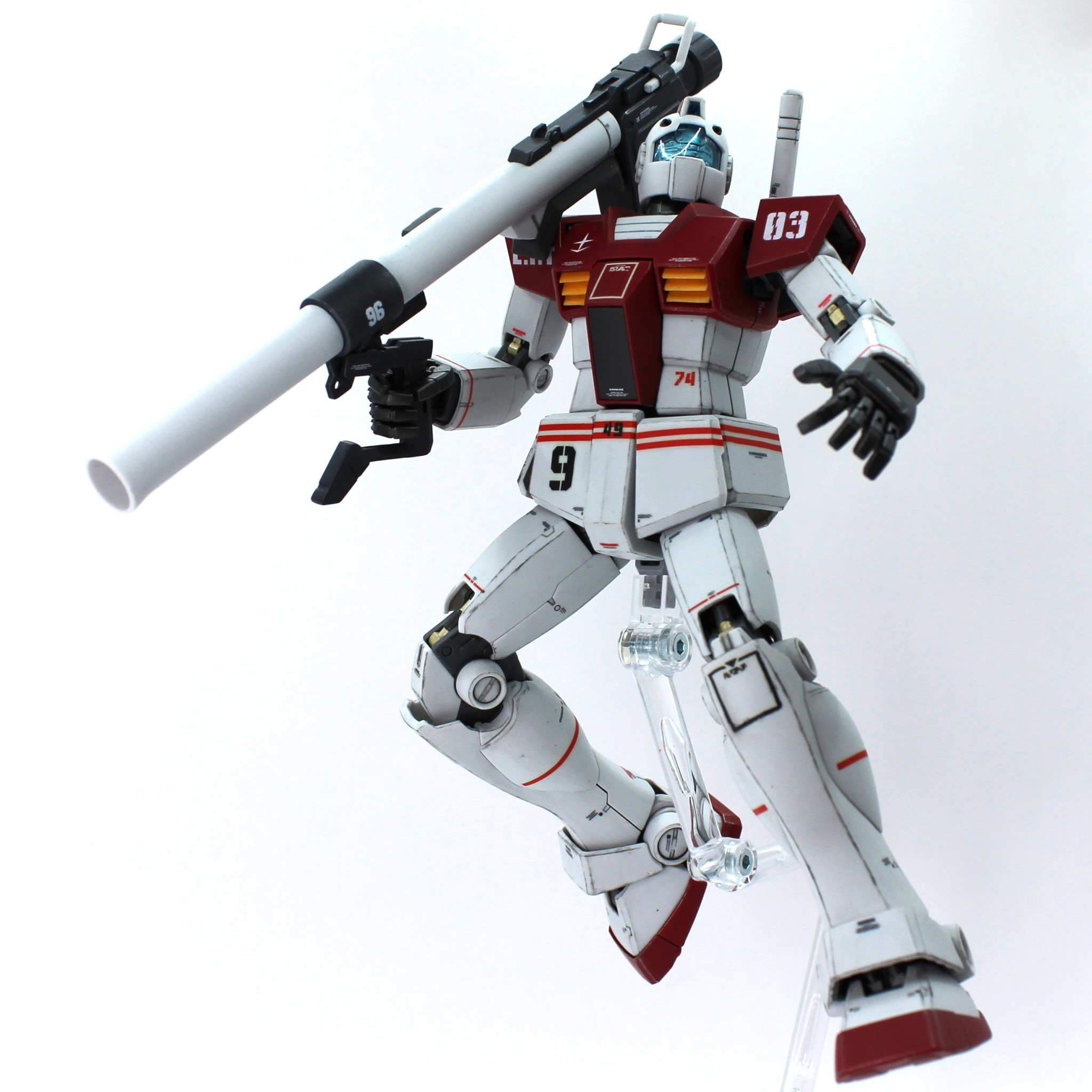 MG ジム Ver.2.0 リアルタイプ風｜4039さんのガンプラ作品｜GUNSTA
