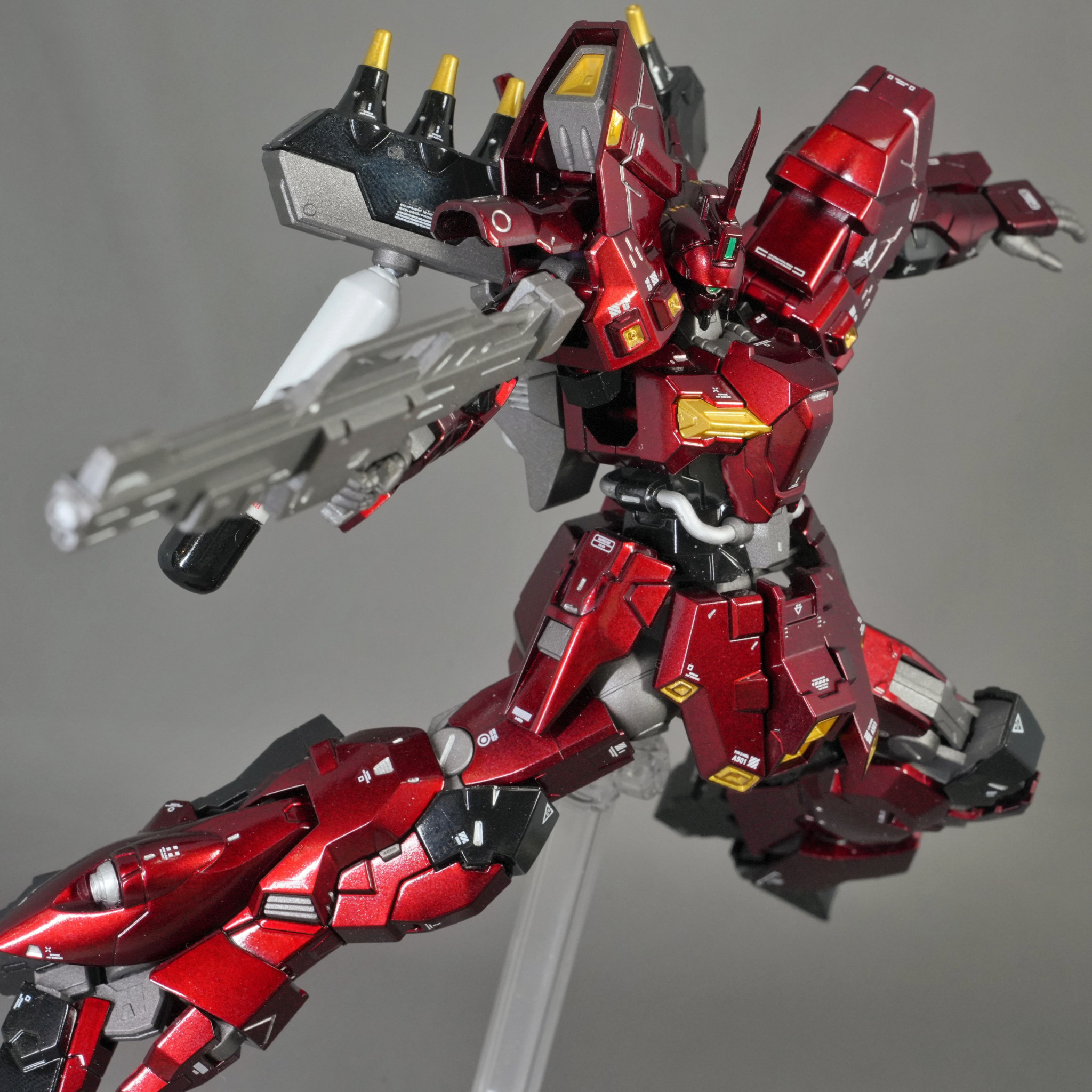 HG バルギル』 〜パールキャンディ塗装で理想の紅を！〜｜bossbossさん