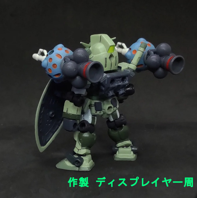 ガンダム ジオン鹵獲仕様 シャリア・ブル機 ビット装備 モビルスーツ