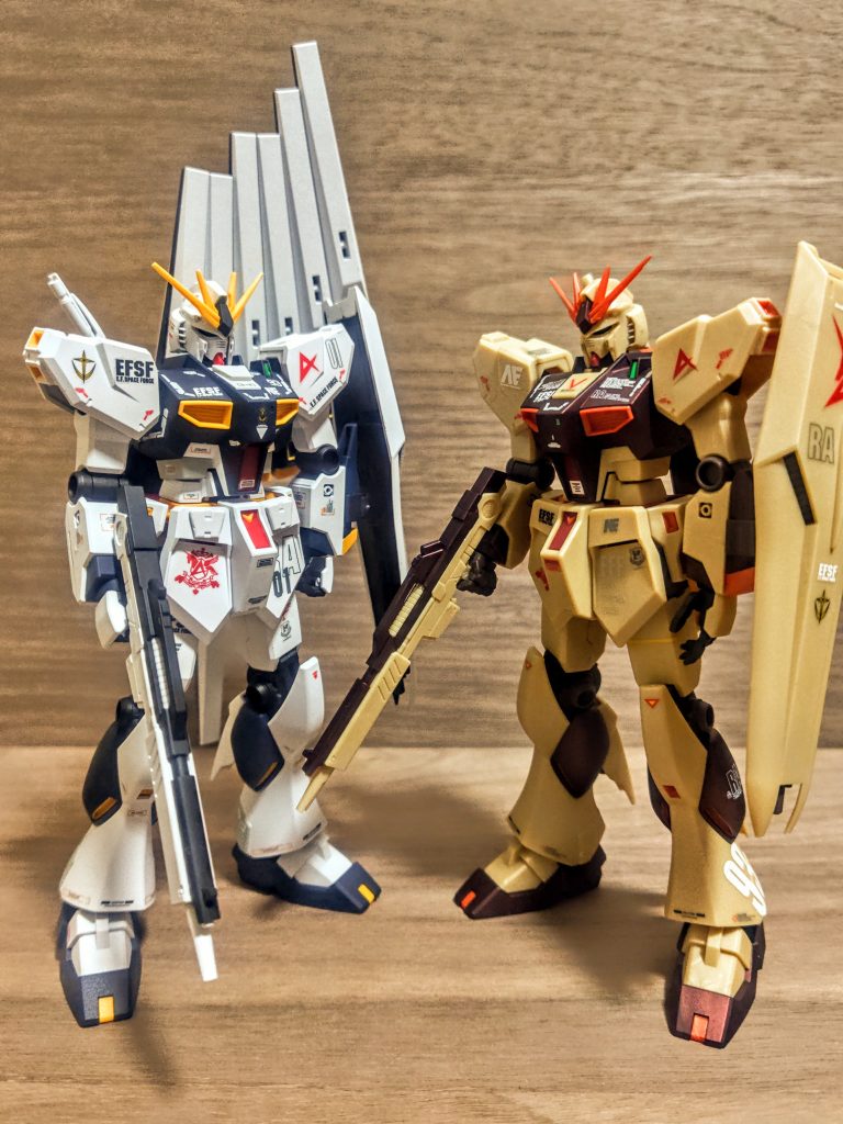 EG RX-93 νガンダム AXIS Shock Image Color｜HKRさんのガンプラ作品