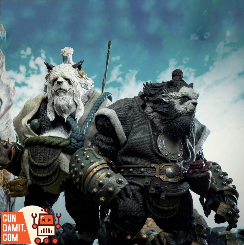 Maestro Union 1/12 Furay Planet Series Panda Bro Yin & Yang Set of