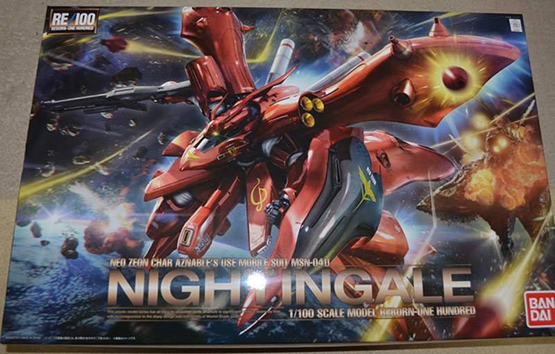 RE/100 MSN-04II ナイチンゲールの素組みレビューです。 | ガンダム