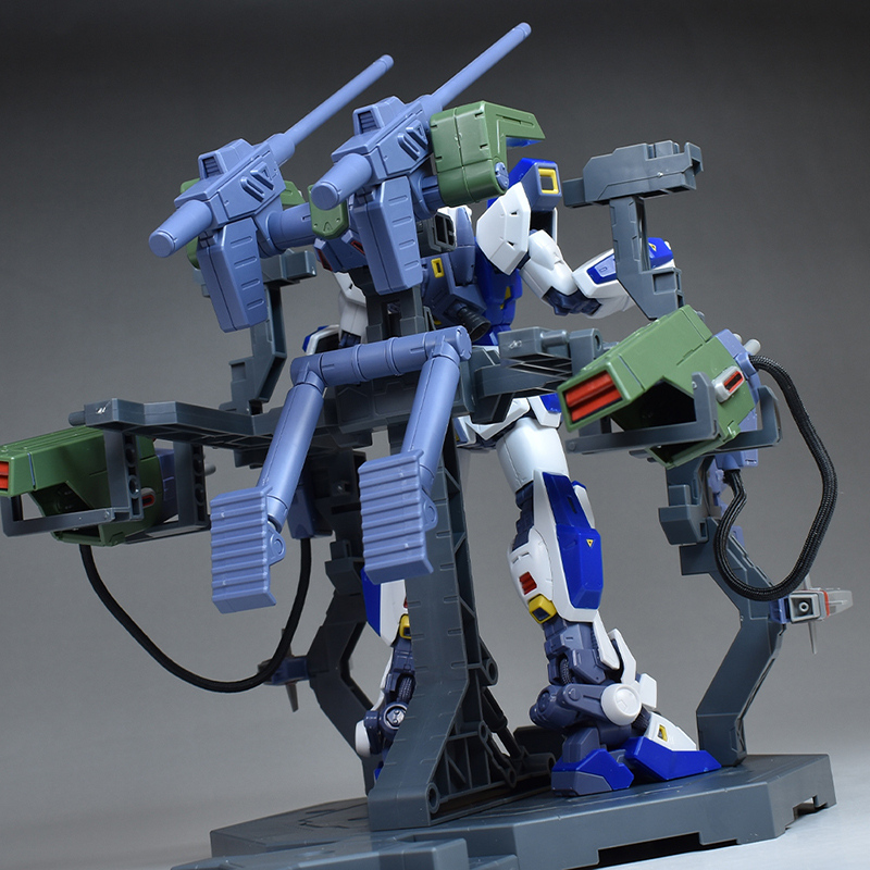 MG ガンダムF90用 ミッションパック 専用ハンガー 2個セット レビュー