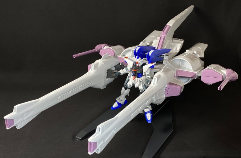 ガンプラ素組みレビュー】HG ミーティアユニット＋フリーダムガンダム