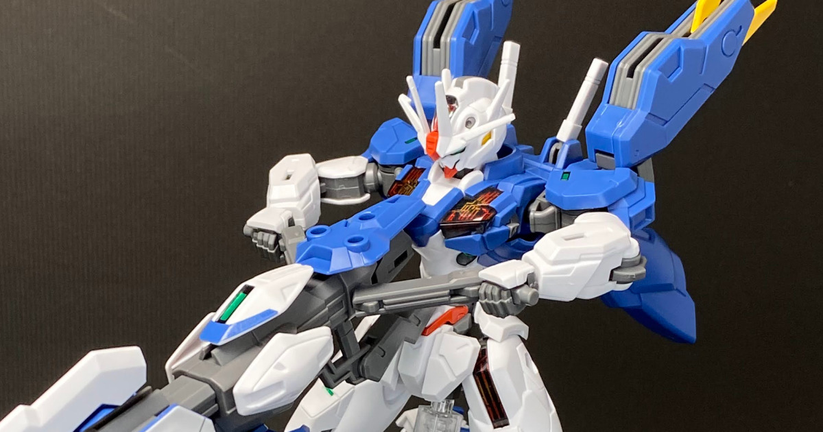 ガンプラ素組みレビュー】HG ガンダムエアリアル(改修型) | リーチャ