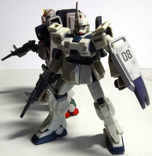 HGUC 1/144 ガンダムEz-8[第08MS小隊]の製作・作り方[Page 6 付属装備