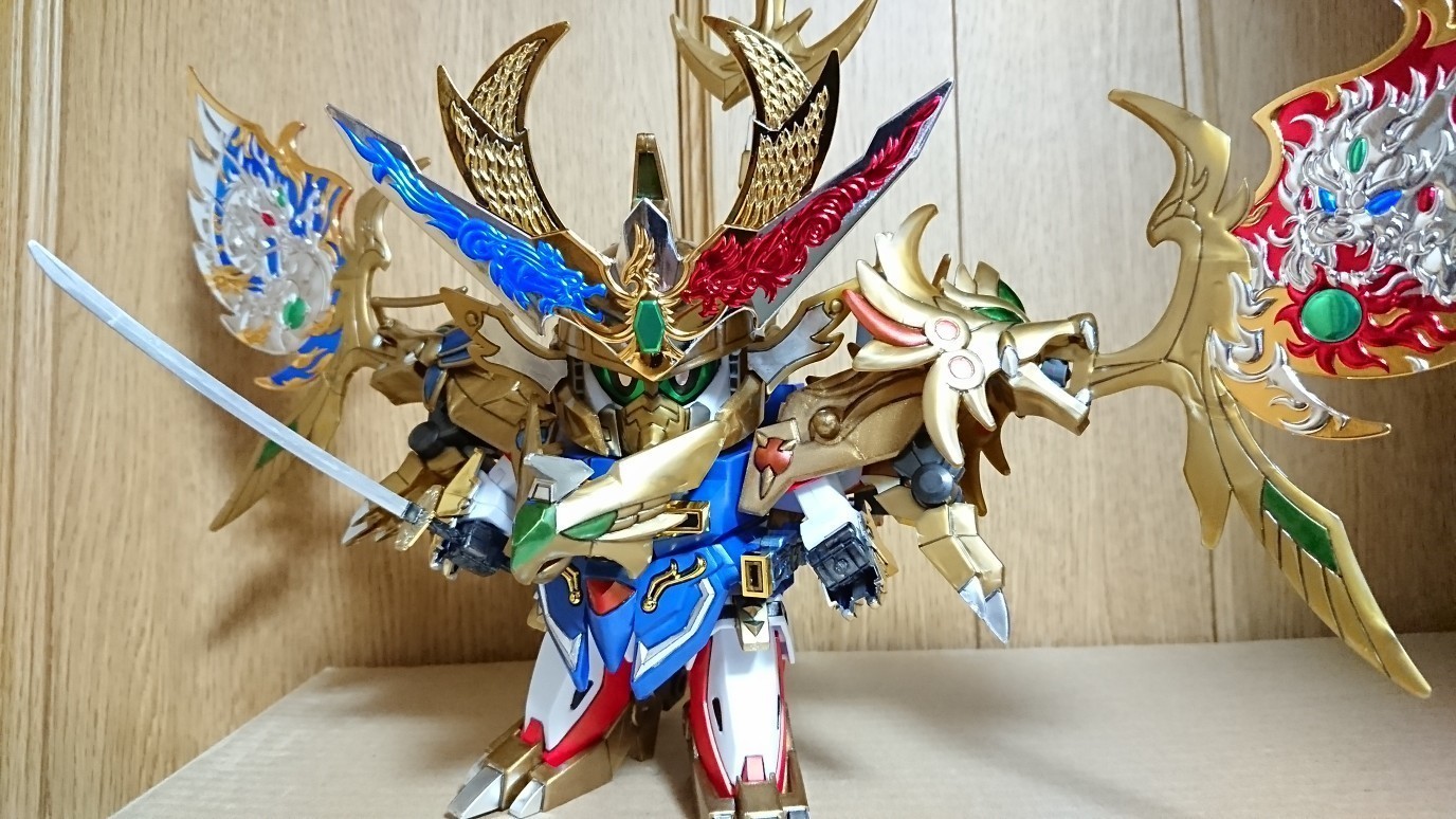 BB戦士 輝神大将軍 獅龍凰: ちょっと作りすぎただけなんだからね