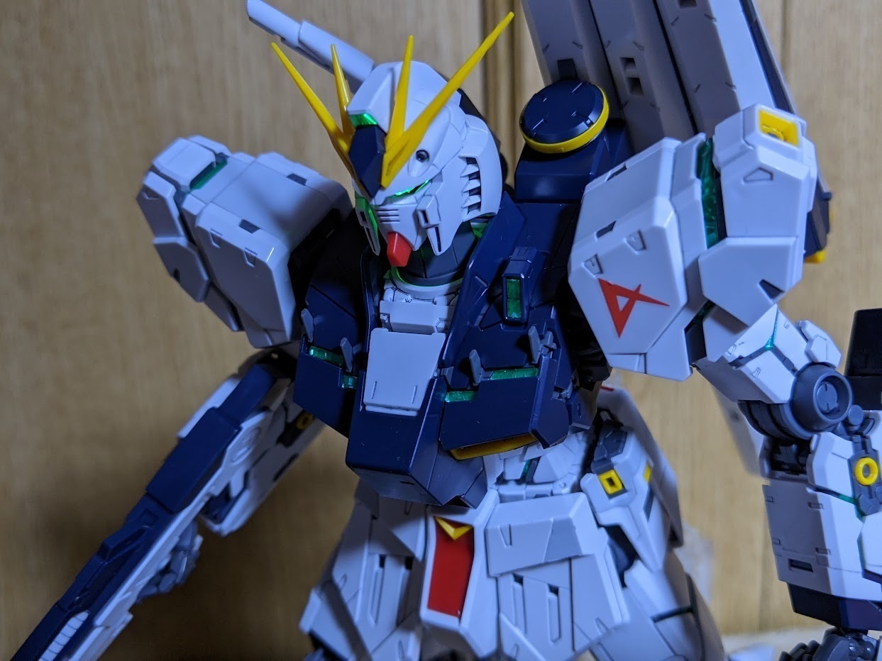 1/100 MG νガンダム [Ver.Ka]: ちょっと作りすぎただけなんだからね