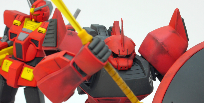 ガンプラ改造】HGUC ジョニー・ライデン専用 高機動型ゲルググ U.C.