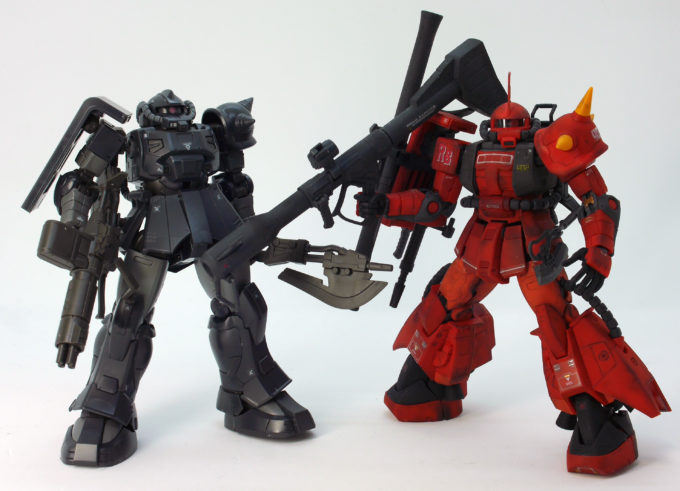 ガンプラ】HG アクト・ザク（キシリア部隊機）レビュー | ポッチの