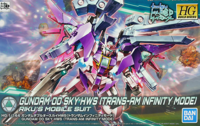 ガンプラ】HGBD ガンダムダブルオースカイHWS（トランザム