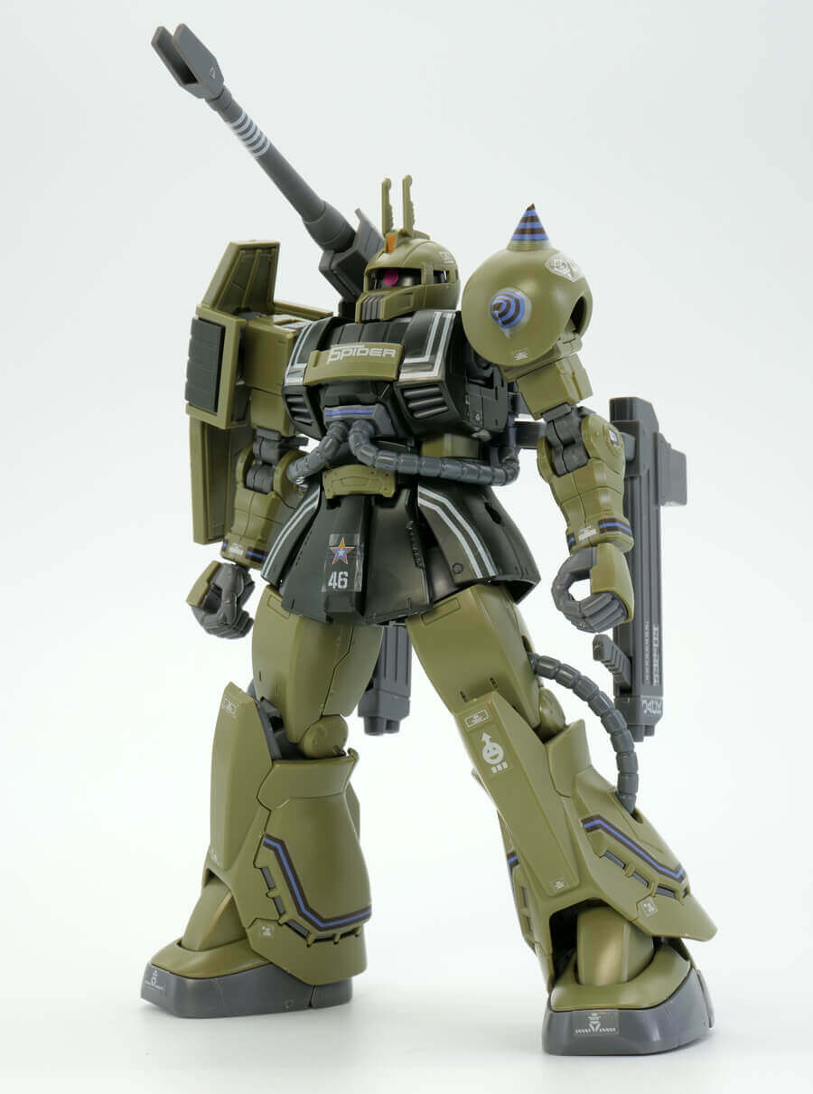 ガンプラ】HG ザク・キャノン レビュー【プレバン】 | ポッチのガンプラ＋