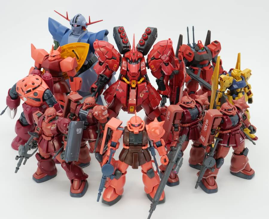 ガンプラ】HG 1/144 シャア専用ザクII 赤い彗星Ver. レビュー | ポッチ