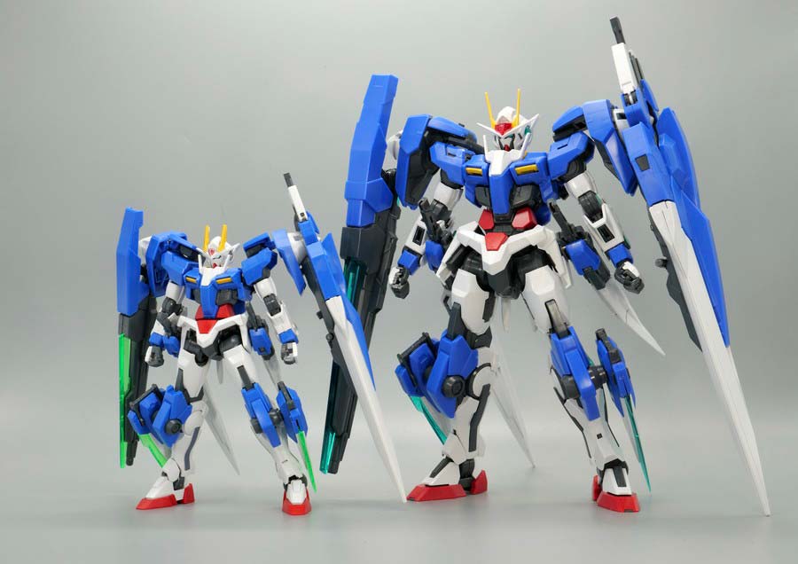 ガンプラ】MG 1/100 ダブルオーガンダム セブンソード/G レビュー