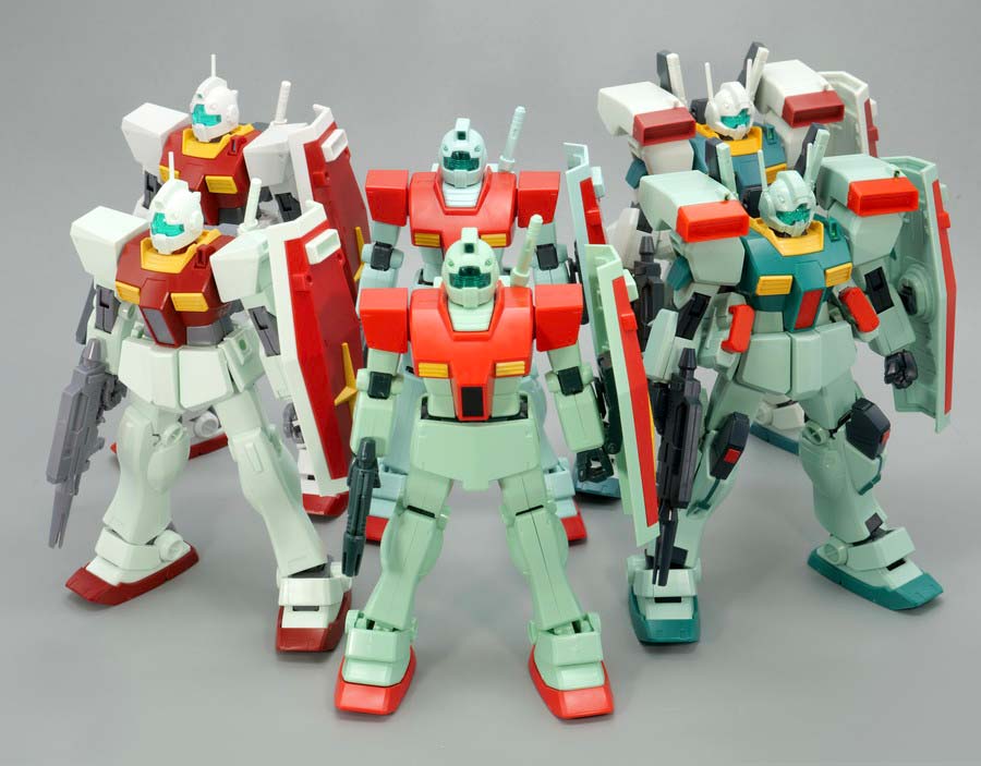 ガンプラ】HG 1/144 ガンダムベース限定 ジム/ジムII/ジムIII セット