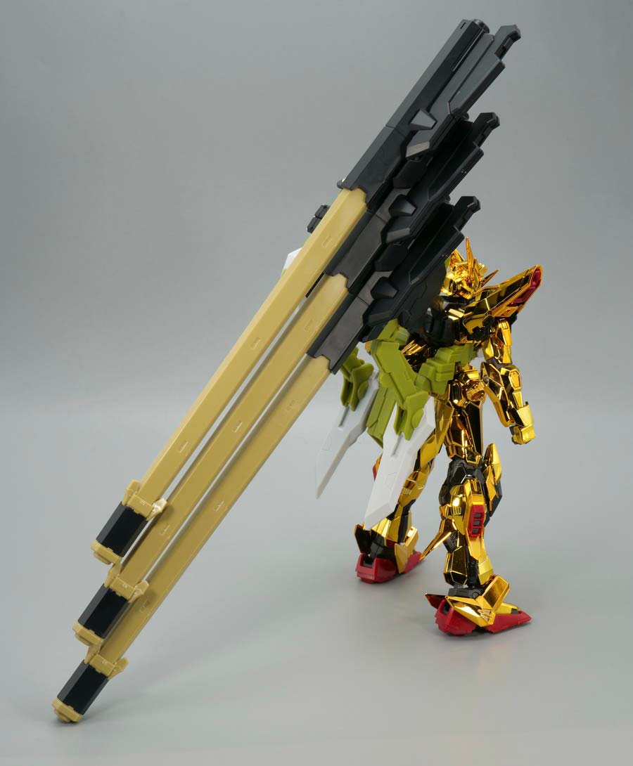 ガンプラ】RG 1/144 アカツキガンダム用シラヌイパック & HGゼウス