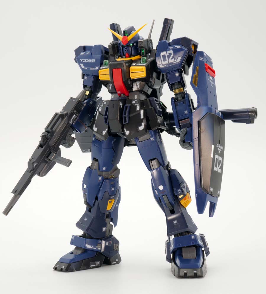 ガンプラ】RG ガンダムMk-II（ティターンズ仕様） レビュー | ポッチの