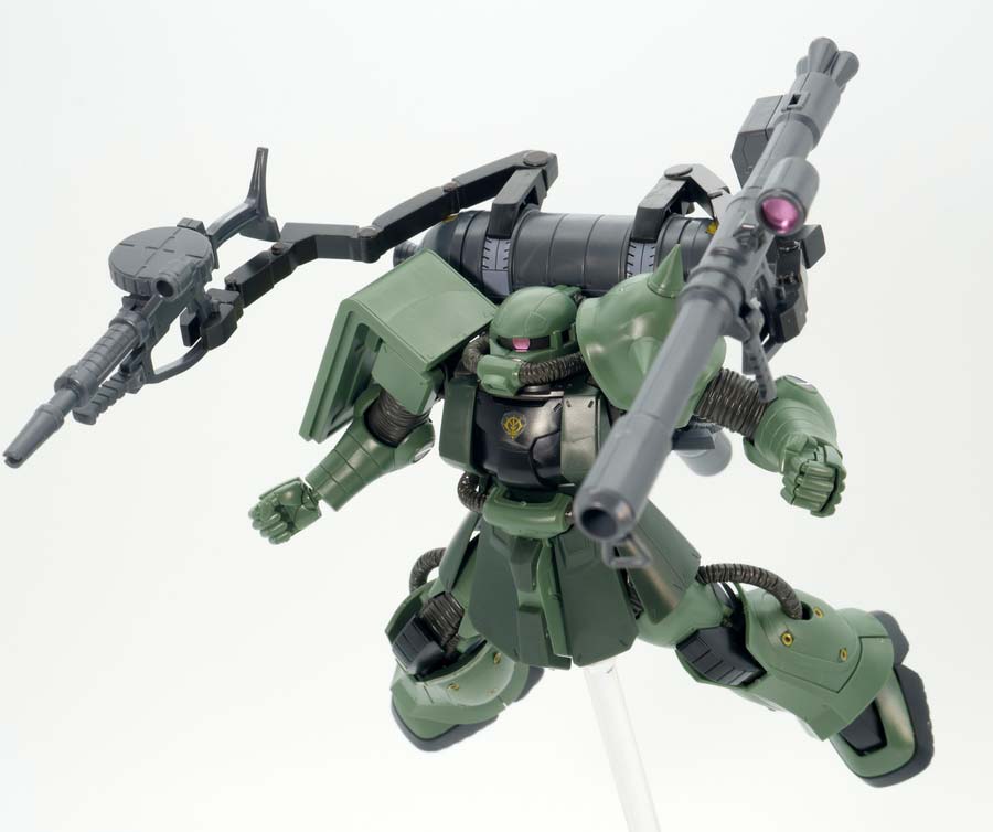 ガンプラ】HG 量産型ザク＋ビッグ・ガン（GUNDAM THUNDERBOLT Ver