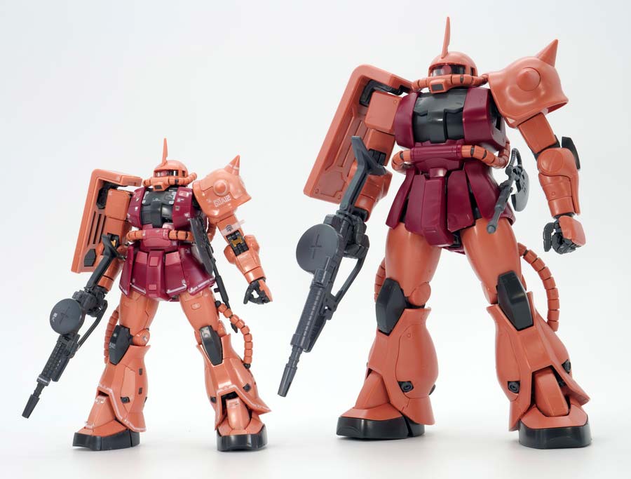 ガンプラ】MG MS-06S シャア専用ザク Ver.2.0 レビュー | ポッチの