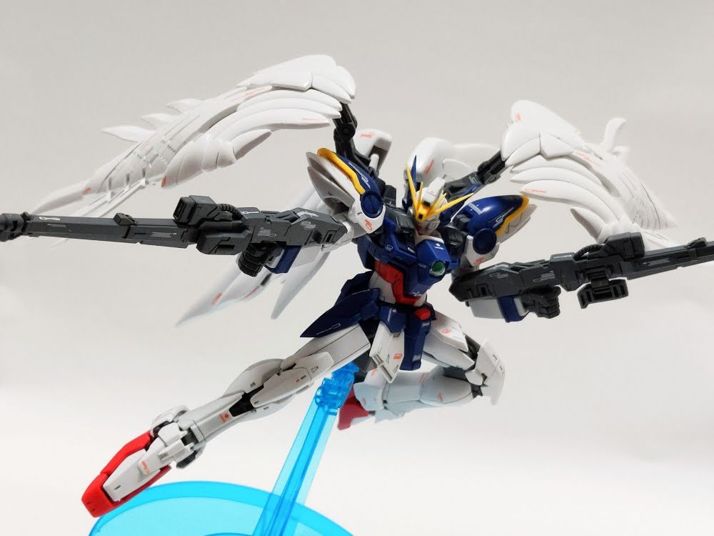 RG ウイングガンダムゼロEW 製作記② 簡単フィニッシュ完成編