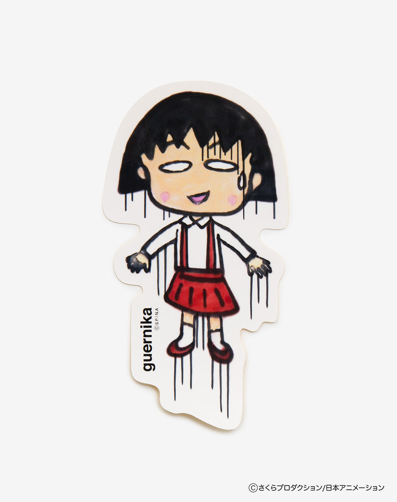 guernika×ちびまる子ちゃん】Drooping Maruko Sticker – guernika