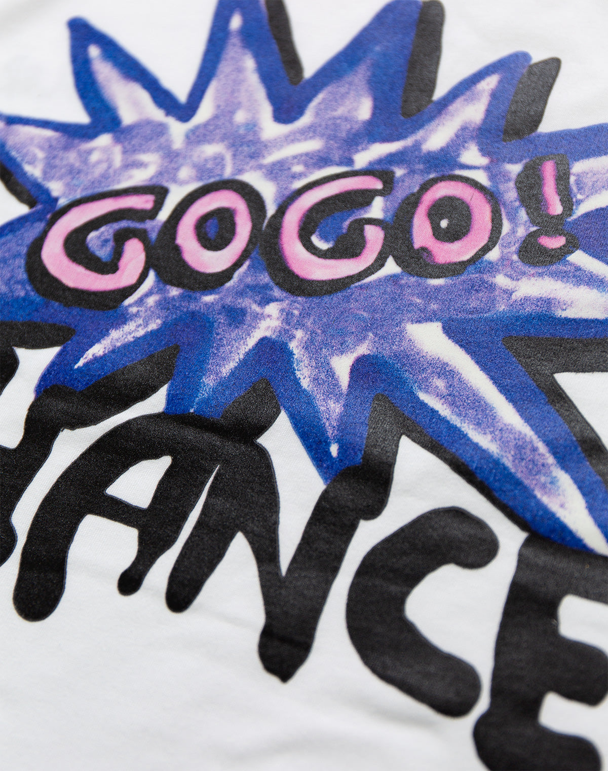 guernika×JUGGLER】GOGO! CHANCE Print T-shirt / White – guernika