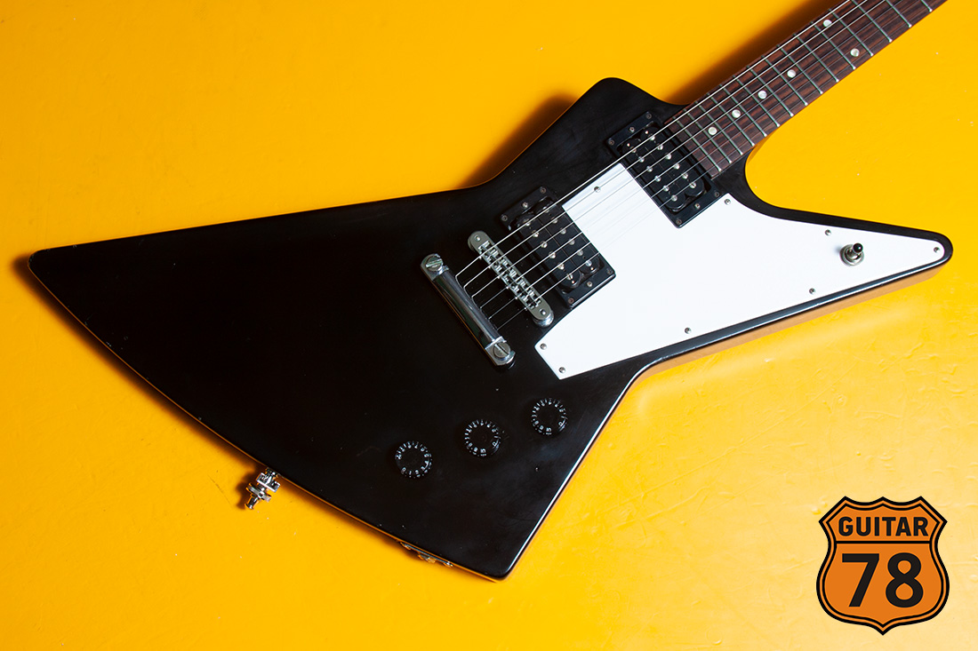 Gibson Explorer '76 Reissue Ebony USA 2006 – GUITAR78