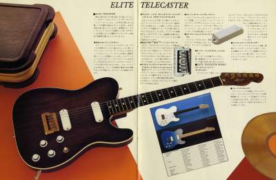 フェンダー カタログ 1983