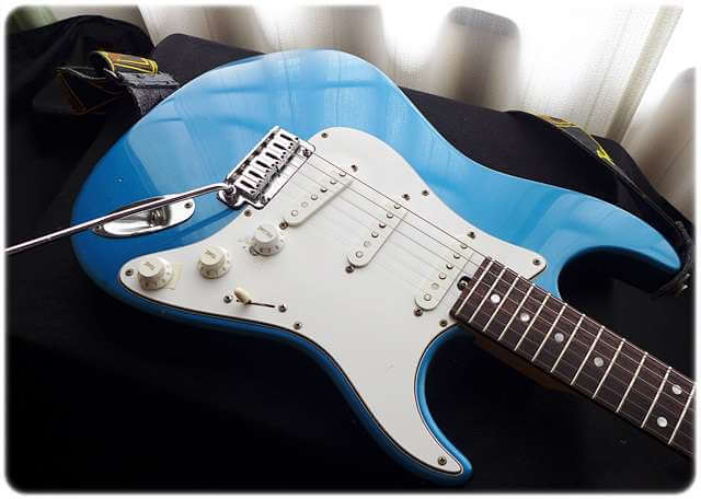 ストラトキャスター～ピックアップをSSHから3Sに変更しターボ