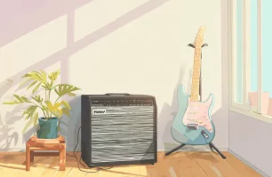 ギター初心者必見！アンプの正しいつなぎ方と音の出し方【エレキギター