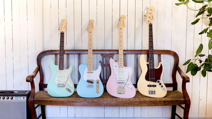 フェンダーからジュニアサイズのストラト、テレ、ジャズマスター