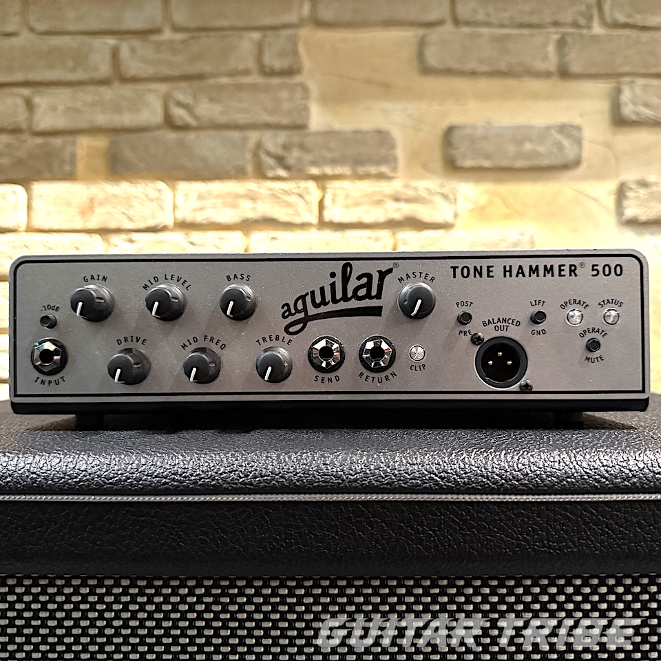 Aguilar 2010's TONE HAMMER 500 & SL 112 Set | GUITAR TRIBE.COM