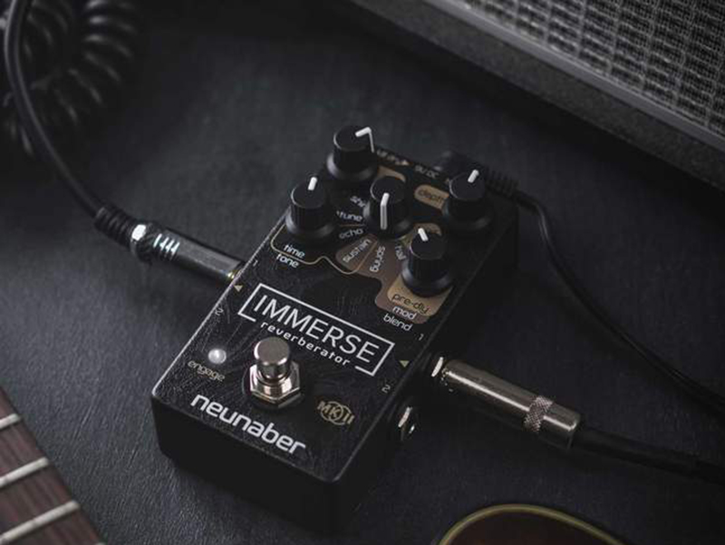 Neunaber Audio announces the Immerse Reverberator MKII