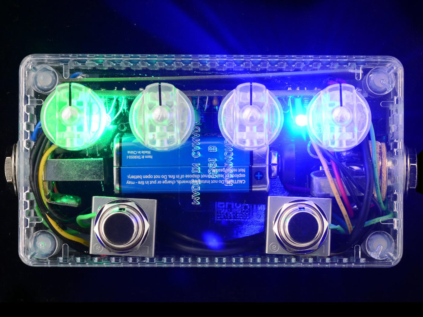 You can now get a see-through ZVEX Box Of Rock