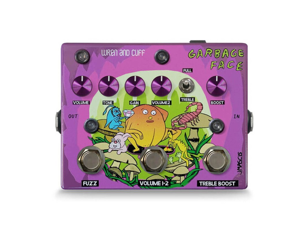 Channel your inner J Mascis with the Wren and Cuff Garbage Face