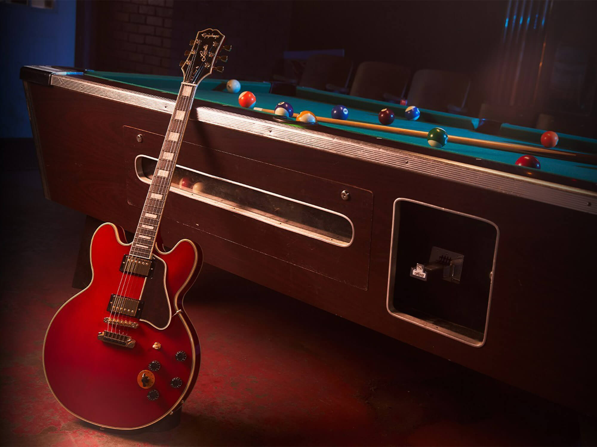 Epiphone's B.B. King Lucille now comes in exclusive Cherry and