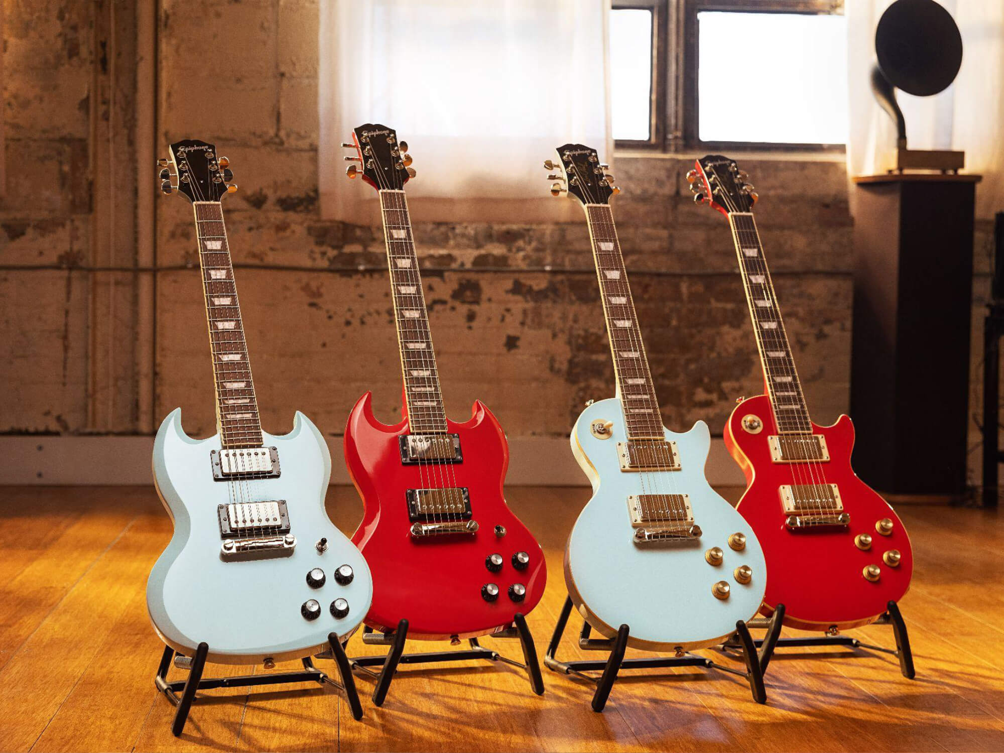 Epiphone's aims to bring quality and style to beginner guitars