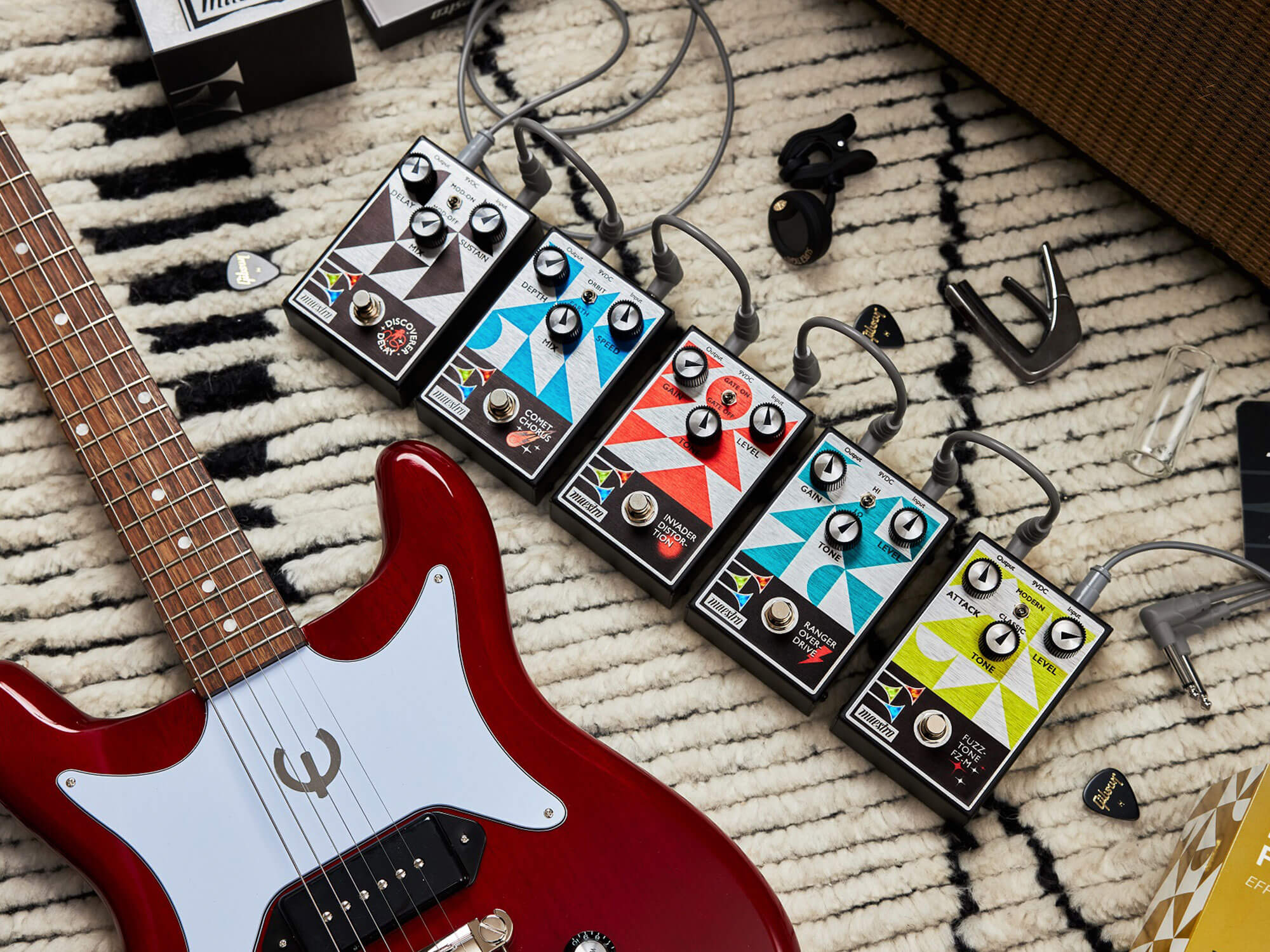 Gibson revives Maestro as a fully-fledged pedal brand with five