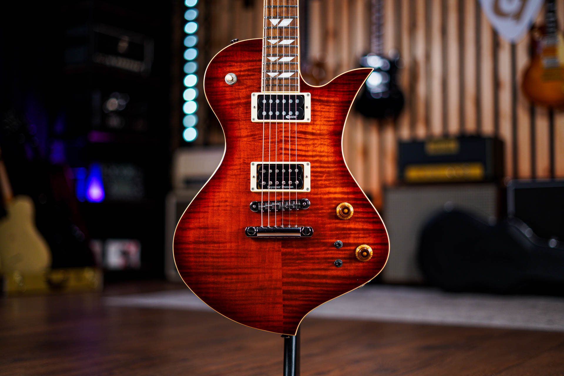 Fernandes Ravelle Elite in Dark Amber - Guitar Gear Giveaway