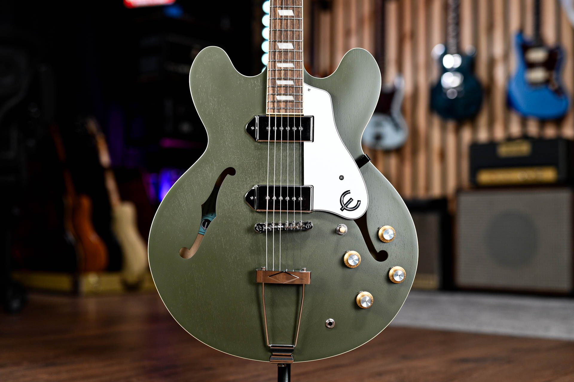 Epiphone Casino Worn Olive Drab #24 - Guitar Gear Giveaway