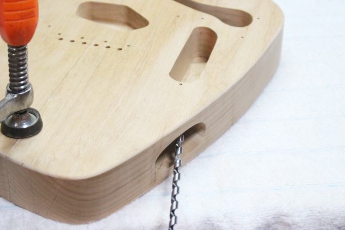 テレファントム自作（1）自作開始 ボディの製作 – ギターの花道